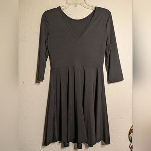 SHEIN Elegant Black V-Neck Dress Size M